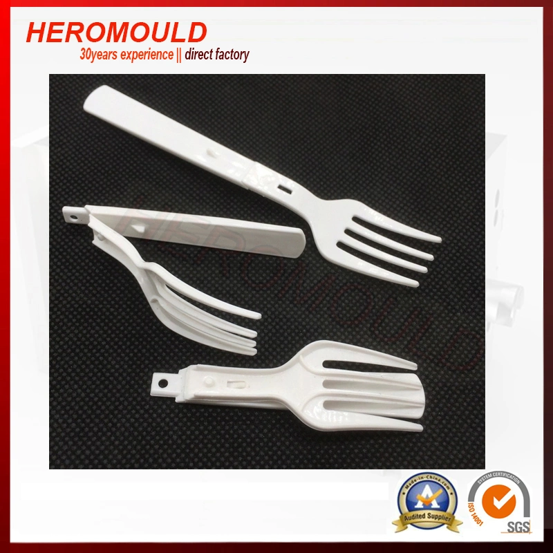 Plastic Injection Mold Plastic Folding Disposable Forks Mould Knives Mould Spoons Mould Heromould